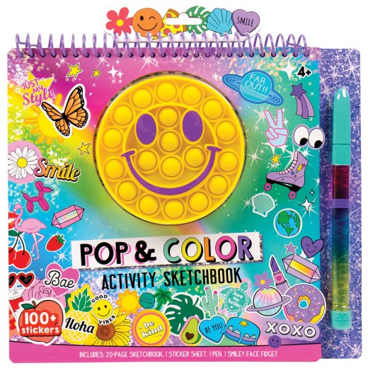 214455 - Pop & Color Sketchbook – US Toy Gift Shop