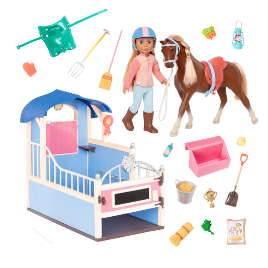 342525 - Large Horse Stable Set