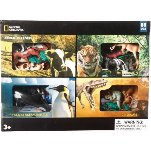 HOM-21 - National Geographic Animal Playset