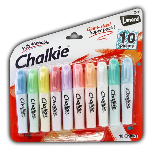 4853 - Chalkie Fun Chalk Writer/10 Piece