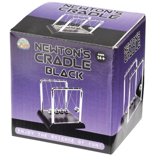 4963 - Newtons Cradle Black (Assembled)